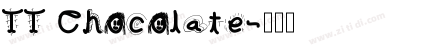 TT Chocolate字体转换